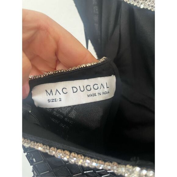 Mac Duggal 94047 Cutout Waist Scoop Neck Dress NEW NWT - Picture 12 of 12